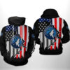 Minnesota Timberwolves NBA US Flag Team 3D Printed Hoodie/Zipper Hoodie