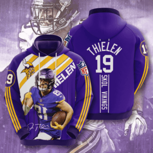 Minnesota Vikings 3D Printed Hoodie/Zipper Hoodie