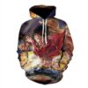 Monkey D Luffy 3D Printed Hoodie/Zipper Hoodie