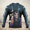 Movie Joker Hoodies Arthur Fleck Philadelphia Eagles 3D Printed Hoodie/Zipper Hoodie