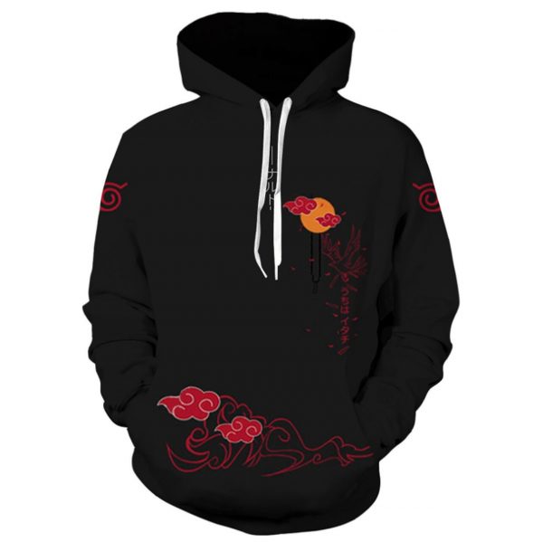 Naruto Hokage Ninjia 3D Printed Hoodie/Zipper Hoodie