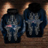 New England Patriots 3D Printed Hoodie/Zipper Hoodie