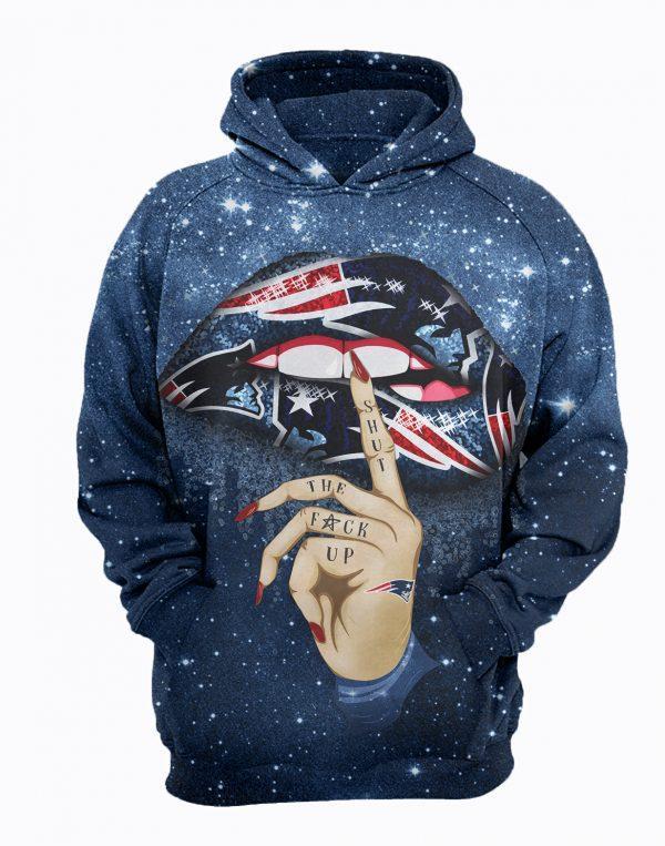 New England Patriots 3D Printed Hoodie/Zipper Hoodie