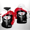 New Jersey Devils NHL Skull Punisher 3D Printed Hoodie/Zipper Hoodie