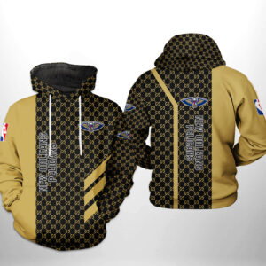 New Orleans Pelicans NBA 3D Printed Hoodie/Zipper Hoodie