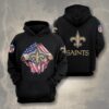 New Orleans Saints 3D Printed Hoodie/Zipper Hoodie