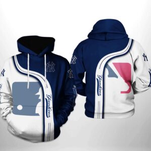 New York Yankees MLB Team 3D Printed Hoodie/Zipper Hoodie