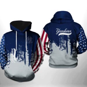 New York Yankees MLB Team US 3D Printed Hoodie/Zipper Hoodie
