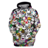 Nightmare Before Christmas Cute Jack Skellington Pattern 3D Printed Hoodie/Zipper Hoodie