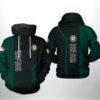 Oakland Athletics MLB 3D Printed Hoodie/Zipper Hoodie