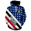 Oakland Raiders 3D Printed Hoodie/Zipper Hoodie