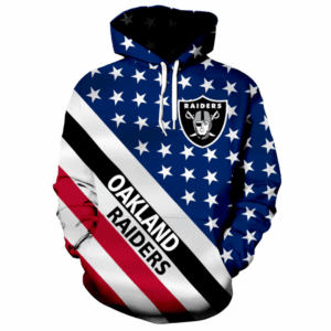 Oakland Raiders 3D Printed Hoodie/Zipper Hoodie