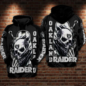 Oakland Raiders 3D Printed Hoodie/Zipper Hoodie