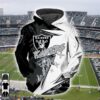 Oakland Raiders 3D Printed Hoodie/Zipper Hoodie