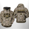 Ohio Bobcats NCAA Camo Veteran 3D Printed Hoodie/Zipper Hoodie