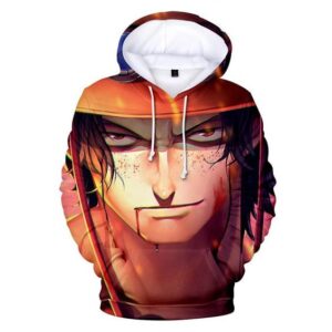 One Piece 3D Printed Hoodie/Zipper Hoodie