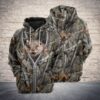 Otter Into The Wood 3D Printed Hoodie/Zipper Hoodie