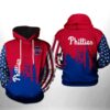 Philadelphia Phillies MLB Team US 3D Printed Hoodie/Zipper Hoodie