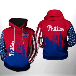 Philadelphia Phillies MLB Team US 3D Printed Hoodie/Zipper Hoodie