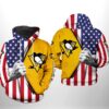 Pittsburgh Penguins NHL US FLag 3D Printed Hoodie/Zipper Hoodie