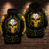 Pittsburgh Steelers 3D Printed Hoodie/Zipper Hoodie