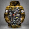 Pittsburgh Steelers 3D Printed Hoodie/Zipper Hoodie