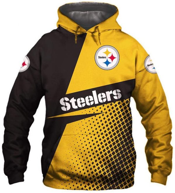 Pittsburgh Steelers 3D Printed Hoodie/Zipper Hoodie