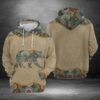 Polar Bear Mandala 3D Printed Hoodie/Zipper Hoodie