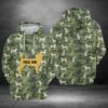 Puggle Mom Camo 3D Printed Hoodie/Zipper Hoodie