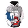 Radiohead 3D Printed Hoodie/Zipper Hoodie