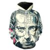 Radiohead 3D Printed Hoodie/Zipper Hoodie