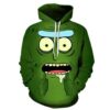 Rick And Morty 3D Printed Hoodie/Zipper Hoodie