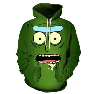 Rick And Morty 3D Printed Hoodie/Zipper Hoodie