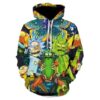 Rick And Morty 3D Printed Hoodie/Zipper Hoodie