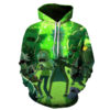 Rick And Morty 3D Printed Hoodie/Zipper Hoodie