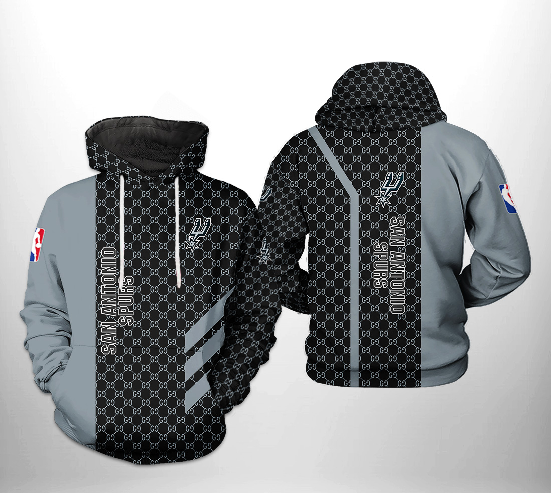 San Antonio Spurs NBA 3D Printed Hoodie/Zipper Hoodie