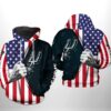 San Antonio Spurs NBA US Flag Team 3D Printed Hoodie/Zipper Hoodie