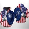 San Diego Padres MLB US Flag 3D Printed Hoodie/Zipper Hoodie
