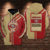 San Francisco 49ers 3D Printed Hoodie/Zipper Hoodie