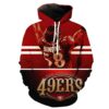 San Francisco 49ers 3D Printed Hoodie/Zipper Hoodie