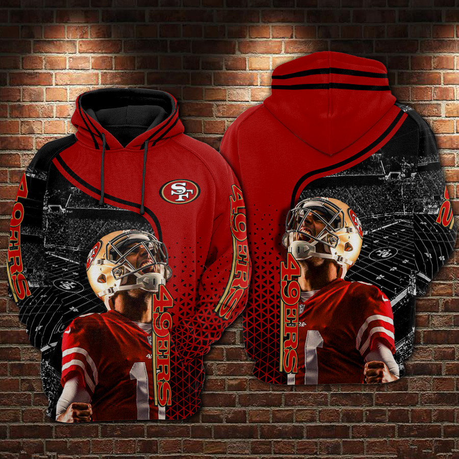 NFL San Francisco 49ers 3D Camo Hoodie