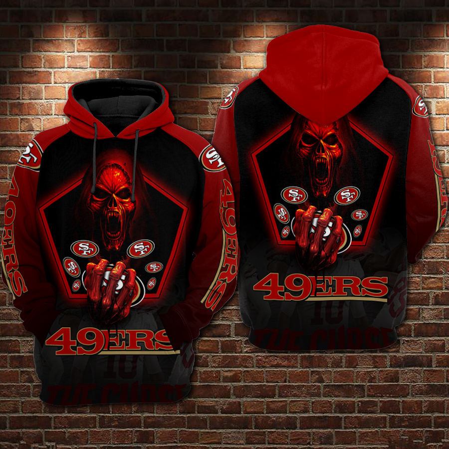 black 49ers sweater