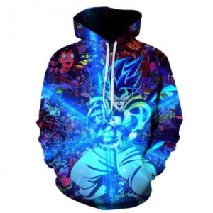 Son Goku 3D Printed Hoodie/Zipper Hoodie