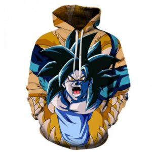 Son Goku 3D Printed Hoodie/Zipper Hoodie