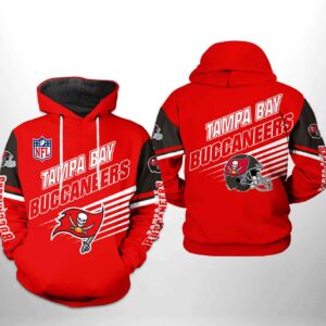 Tampa Bay Buccaneers NFL Team 3D Printed Hoodie/Zipper Hoodie