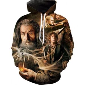 The Lord Of The Rings 3D Printed Hoodie/Zipper Hoodie