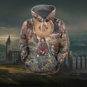 The Lord Of The Rings 3D Printed Hoodie/Zipper Hoodie