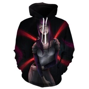 Tokyo Ghoul 3D Printed Hoodie/Zipper Hoodie