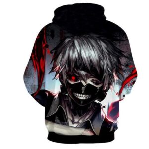 Tokyo Ghoul 3D Printed Hoodie/Zipper Hoodie