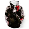 Tokyo Ghoul 3D Printed Hoodie/Zipper Hoodie